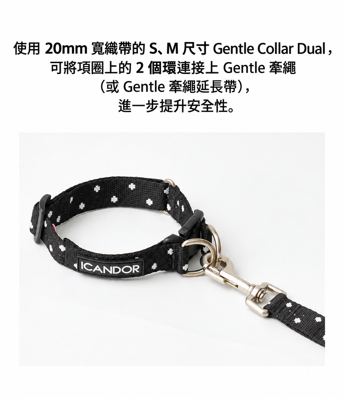 Gentle Collar Dual 安全連接指南