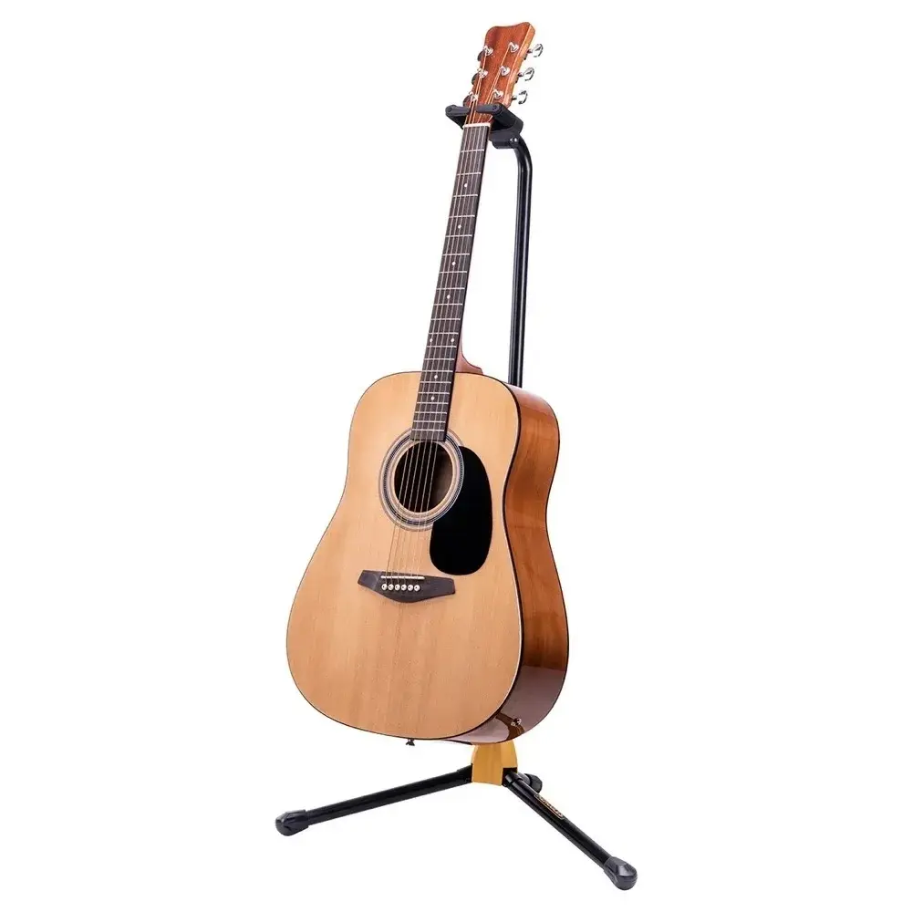 Hercules GS412B 單支吉他架展示木吉他擺放狀態