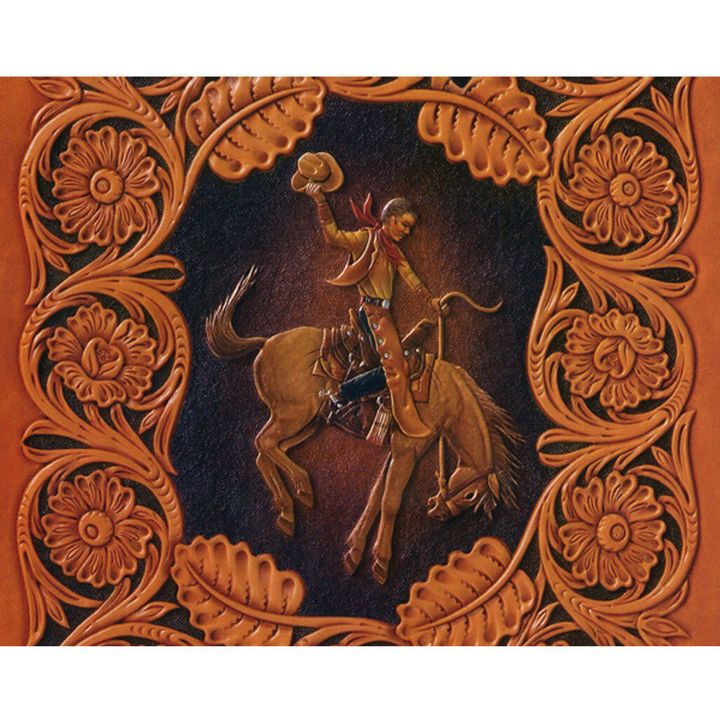 Fiebings-Antique-Finish-Punching