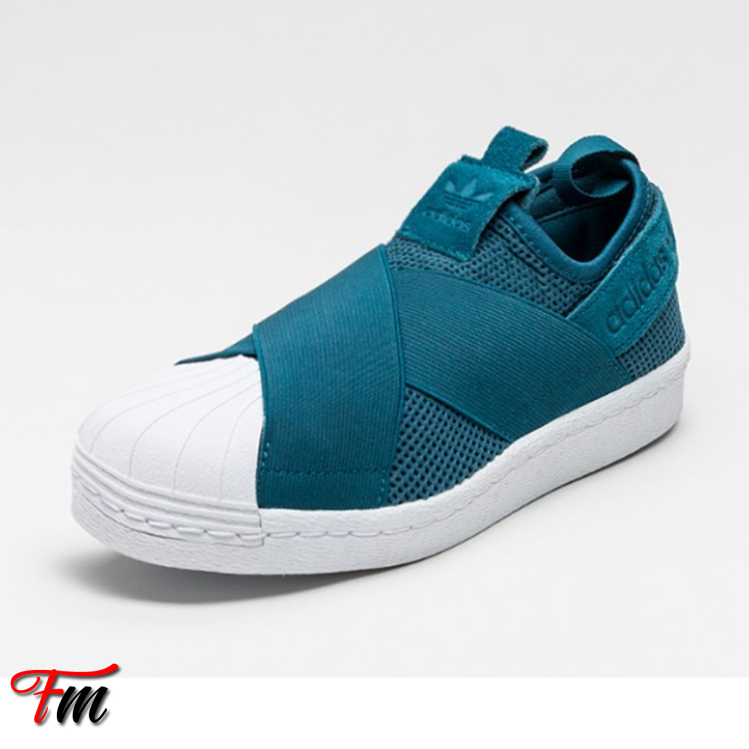 adidas superstar slip on men Blue