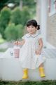小孩洋裝·綠