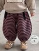 條紋衛褲【加絨】