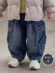 工裝牛仔褲【加絨】