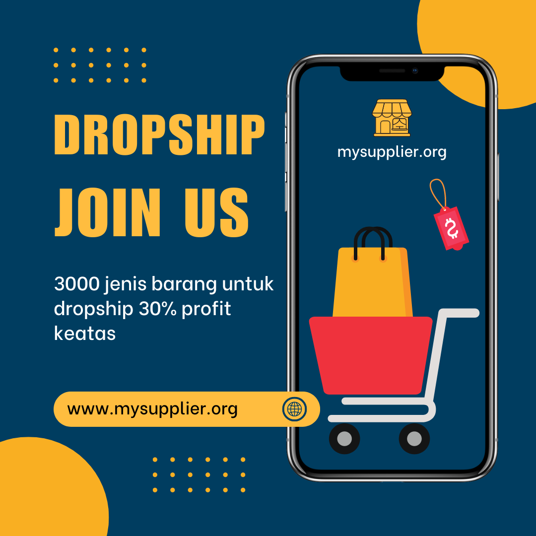 Blue Orange Minimalist Online Store Instagram Post