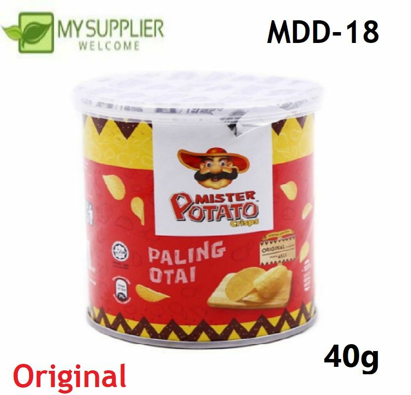 Mister Potato 40g Original (20 Bottles) – Snack Foods Wholesale Supply