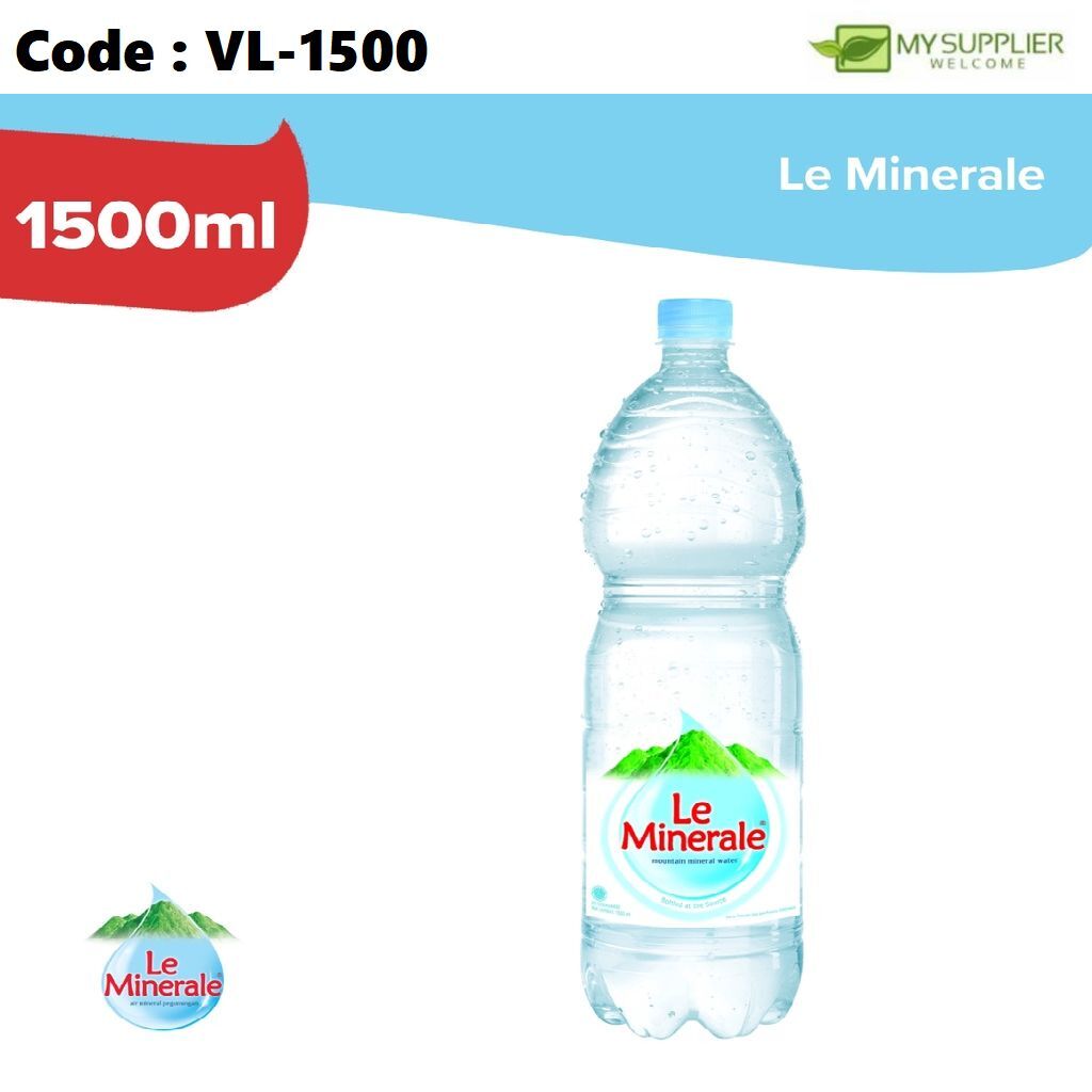 VL-1500ML 1500ml Le Minerale Natural Mineral Water – pembekal barang rm2  dan serbaneka.Pemborong barang rm2.wholesale product rm2 shop dan serbaneka