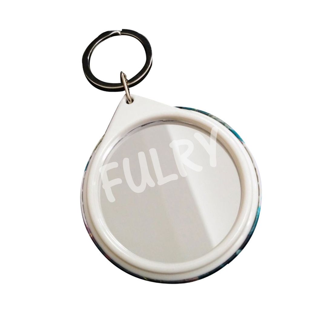 44mm Keychain Button Badge Mirror Wholesaler in Malaysia - Onebadge