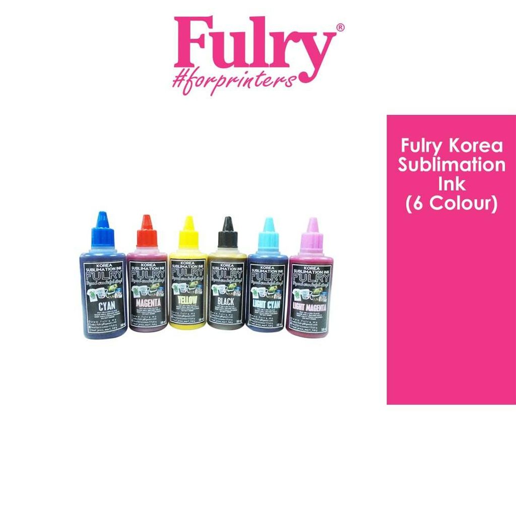 Fulry sublimation Inks CMYK LC LM