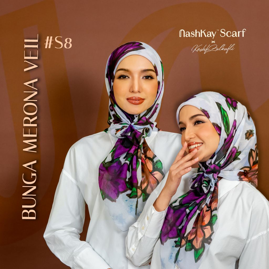 bunga merona veil #S8