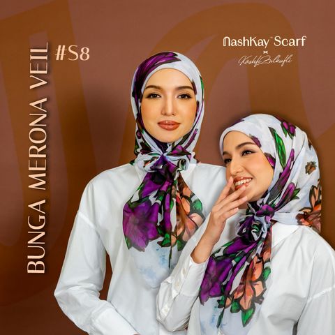 bunga merona veil #S8