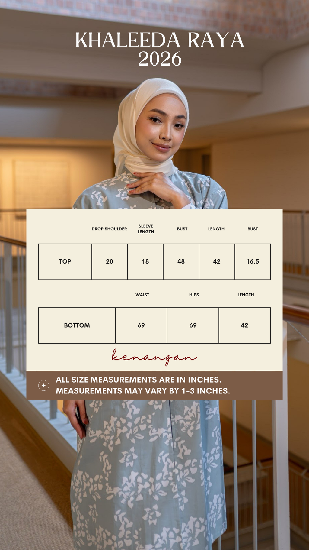 SIZE CHART KENANGAN - RAYA 2026-7