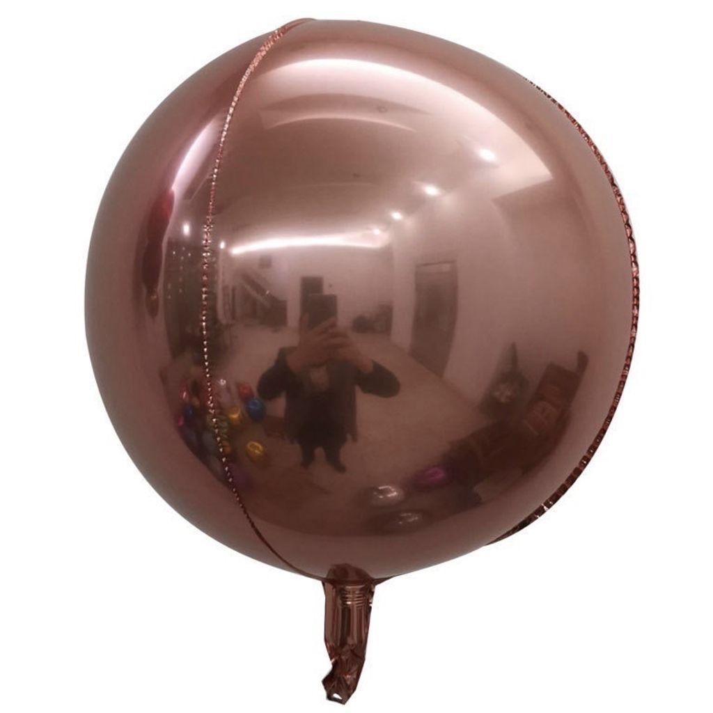 22 Inch 4d Round Aluminum Foil Balloons