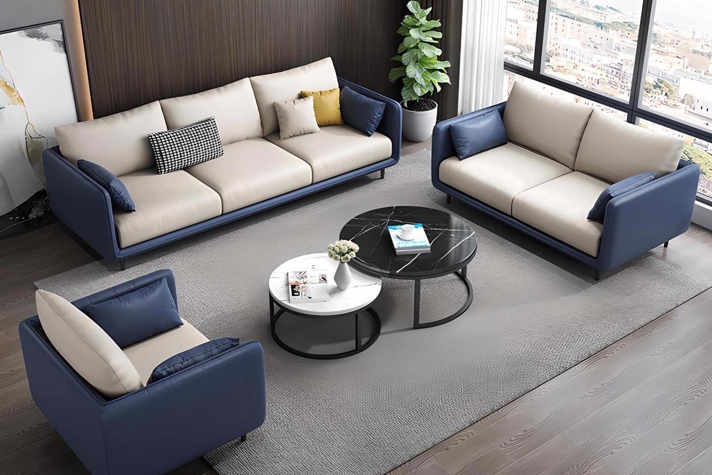Sofa da cao cấp