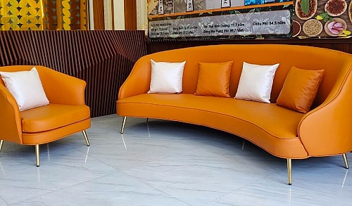 Sofa da sang trọng