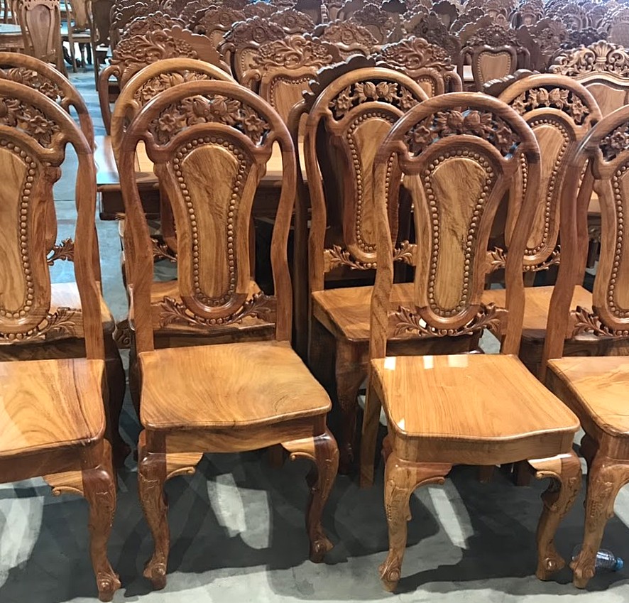 Ghế ăn gỗ tự nhiên