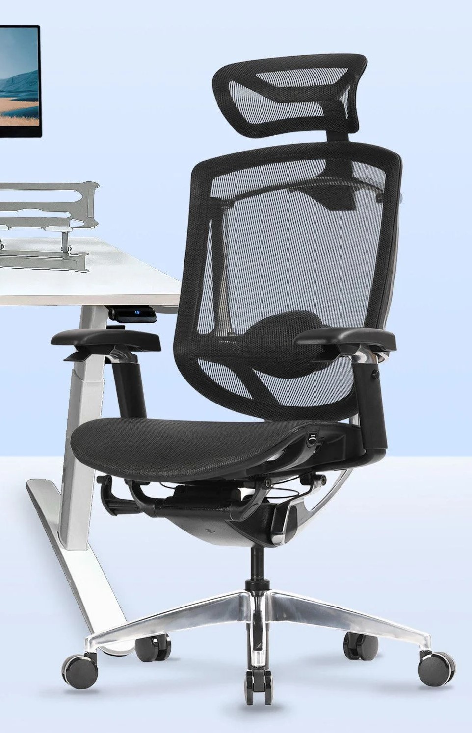 Ghế công thái học bọc lưới