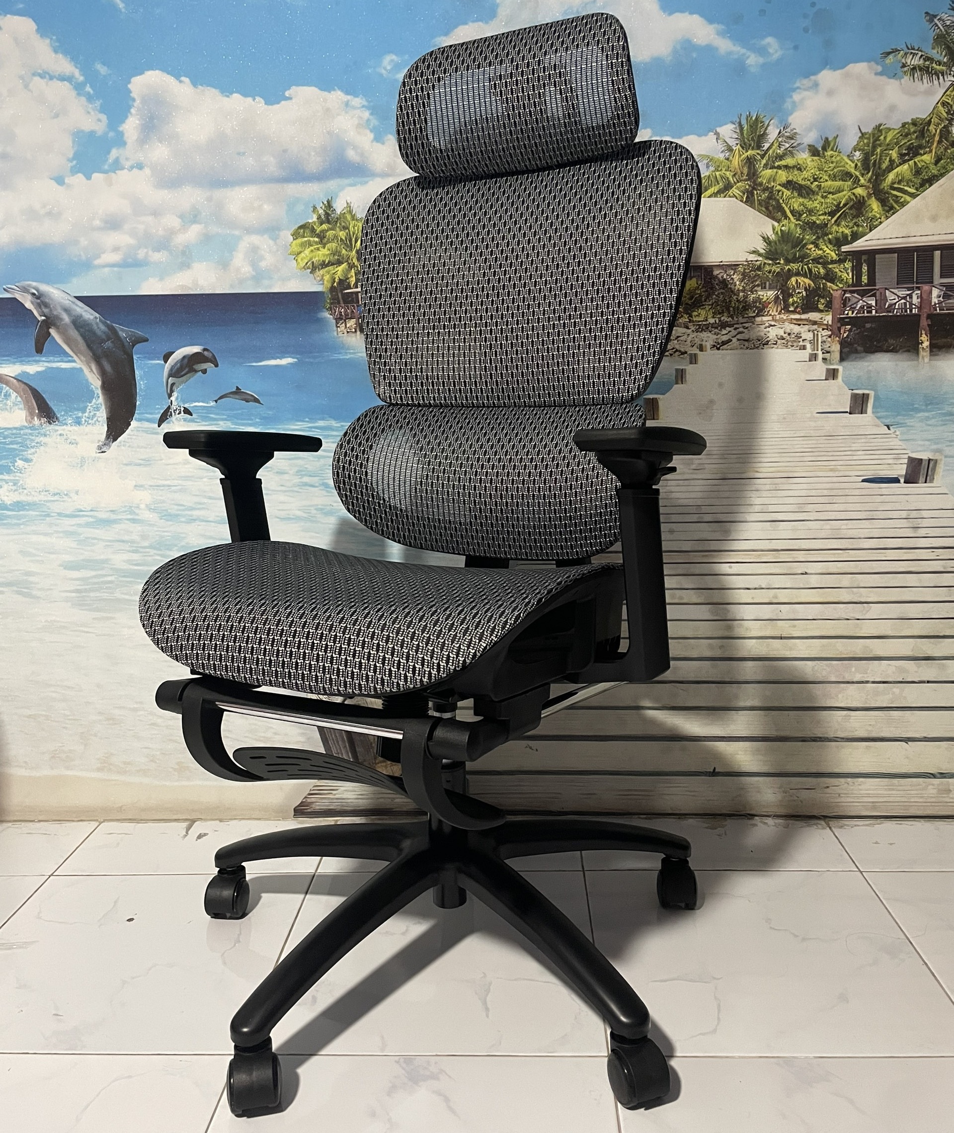 Ghế công thái học bọc lưới