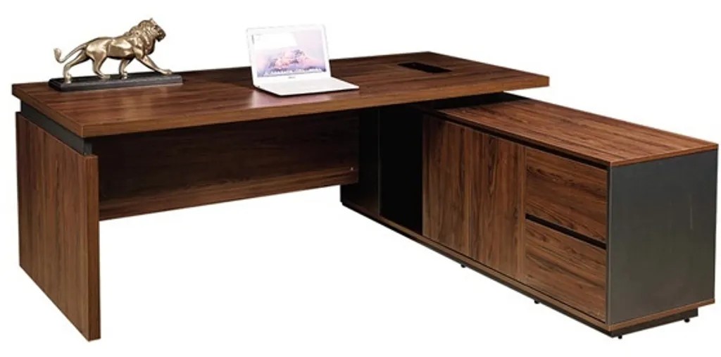 Bàn giám đốc chữ L giúp môi trường làm việc trở nên chuyên nghiệp và sang trọng