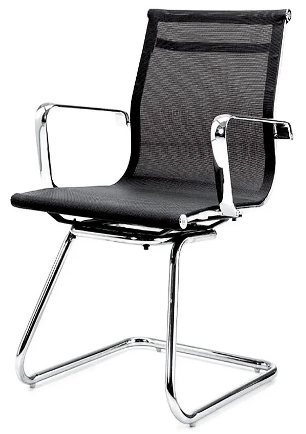 Ghế phòng họp chân quỳ khung thép bền chắc