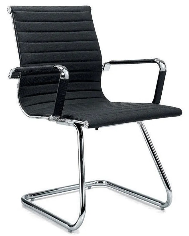 Ghế phòng họp chân quỳ thiết kế đơn giản, tinh tế