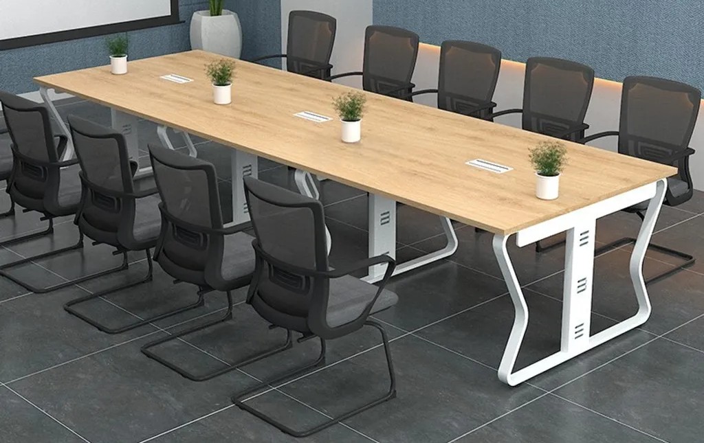 Bàn họp dài hiện đại cho không gian làm việc chuyên nghiệp