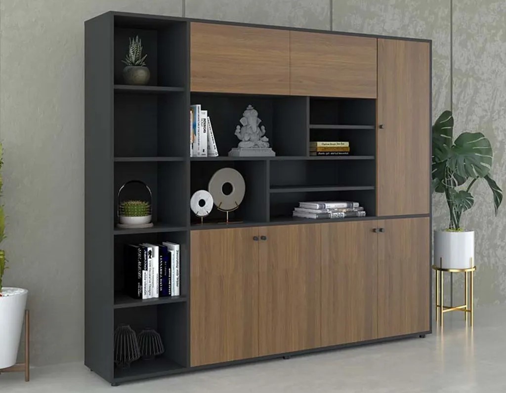 Tủ hồ sơ gỗ sang trọng cho văn phòng chuyên nghiệp