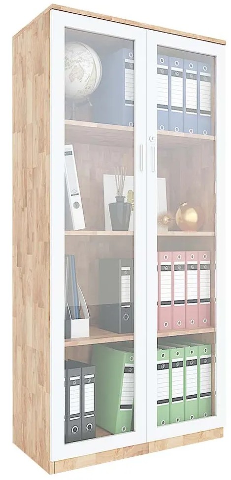 Mẫu tủ đựng hồ sơ 2 cánh nhỏ gọn cho không gian làm việc hiện đại