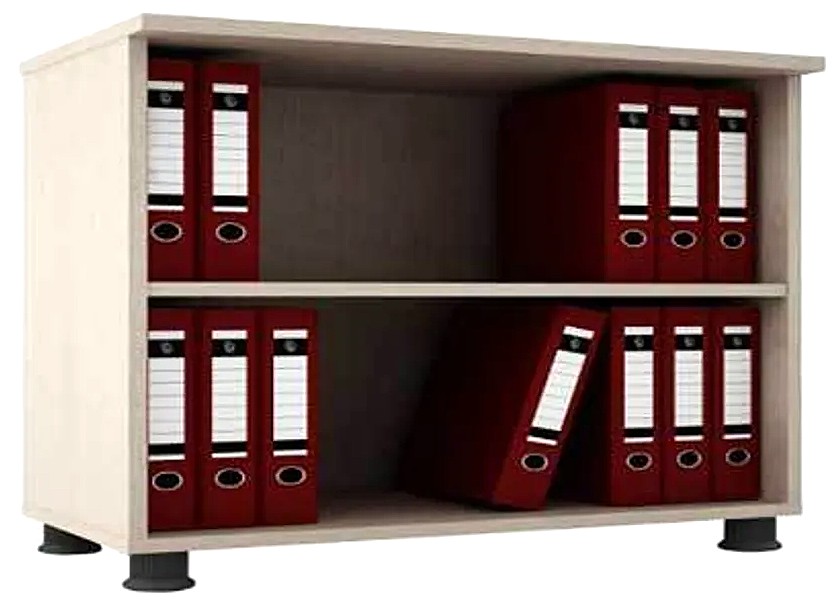 Mẫu tủ hồ sơ thấp tiện dụng, tiết kiệm không gian đáng kể