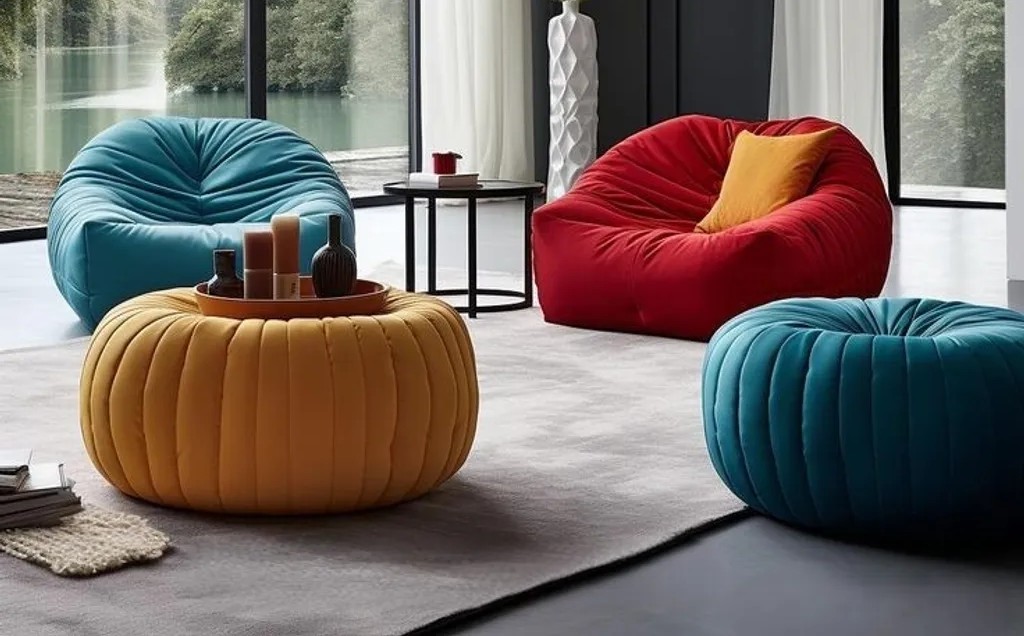 Ghế sofa lười cho phòng khách sang trọng