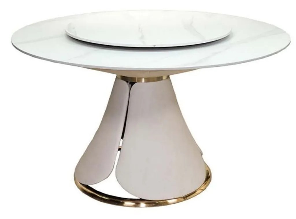 Bàn ăn mặt đá sang trọng, dễ vệ sinh