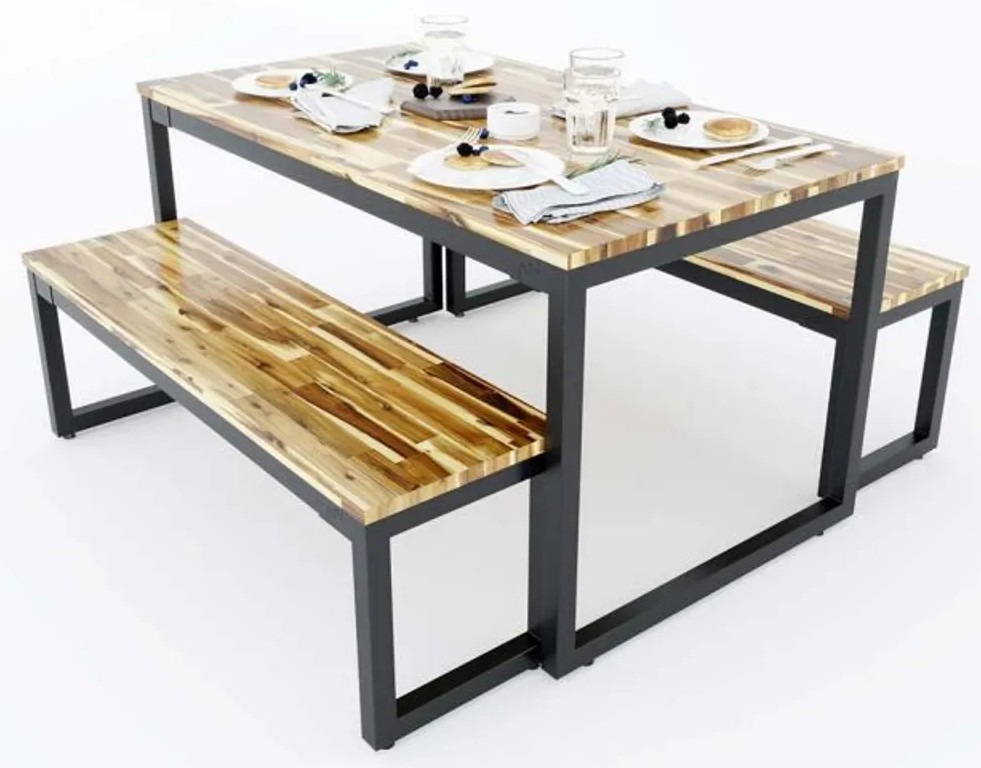 Bàn ăn đơn giản, lựa chọn tiết kiệm cho quán ăn