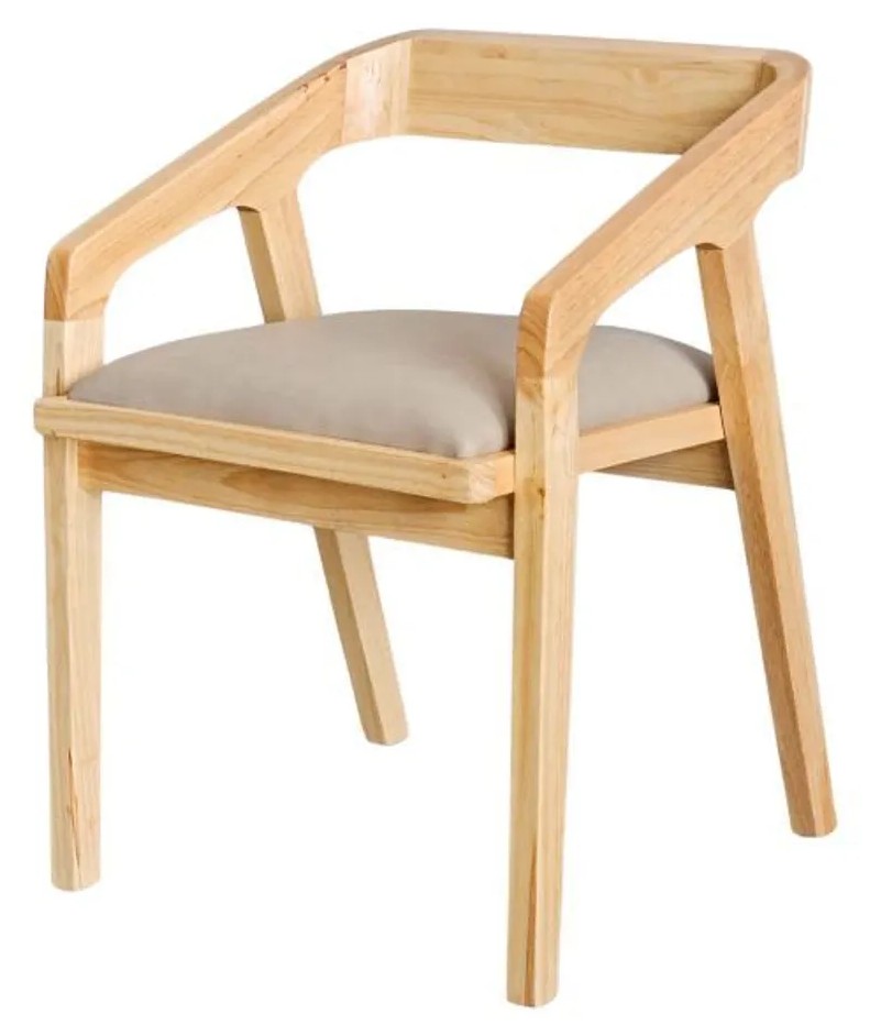 Ghế gỗ bàn ăn thiết kế đơn giản, dễ phối nội thất