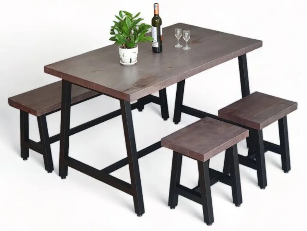 Bộ bàn ghế ăn nhà hàng bền đẹp, dễ vệ sinh