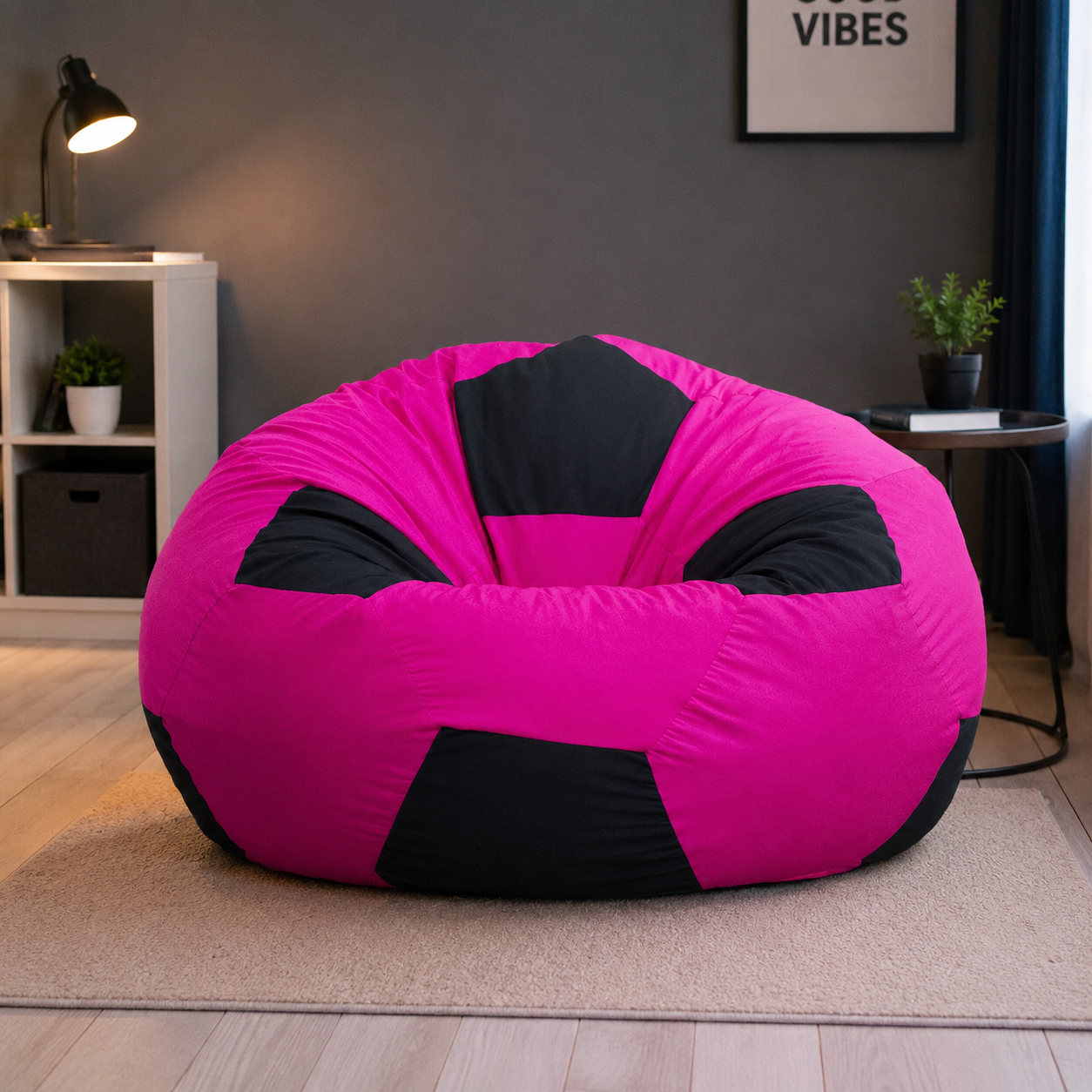 ghe-luoi-beanbag-hong-micro-nhe-tekkashop-HDGD167