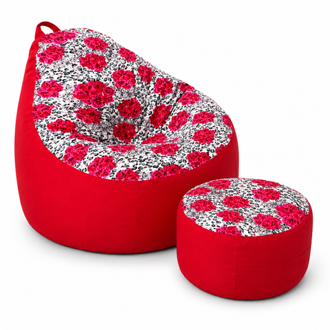 ghe-luoi-beanbag-hoa-hong-do-tekkashop-HDGD200