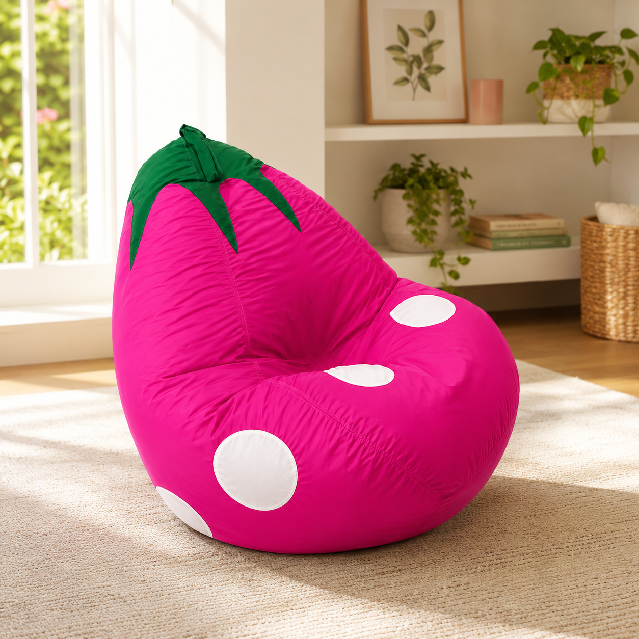 bo-ghe-luoi-beanbag-micro-qua-dau-hong-sen-tekkashop-HDGD167