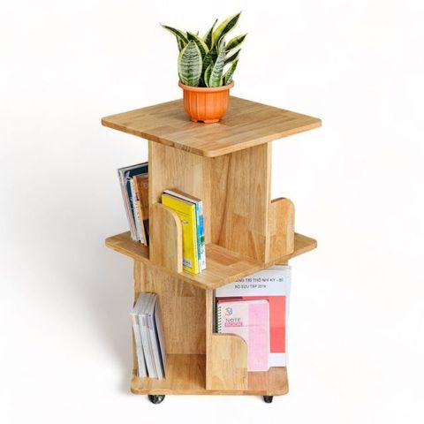 ke-sach-di-dong-2-tang-go-cao-su