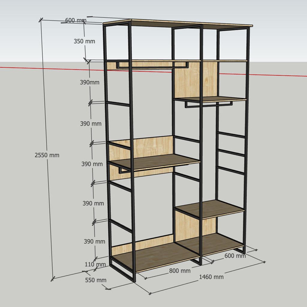 tu-quan-ao-go-cao-su-khung-sat-7