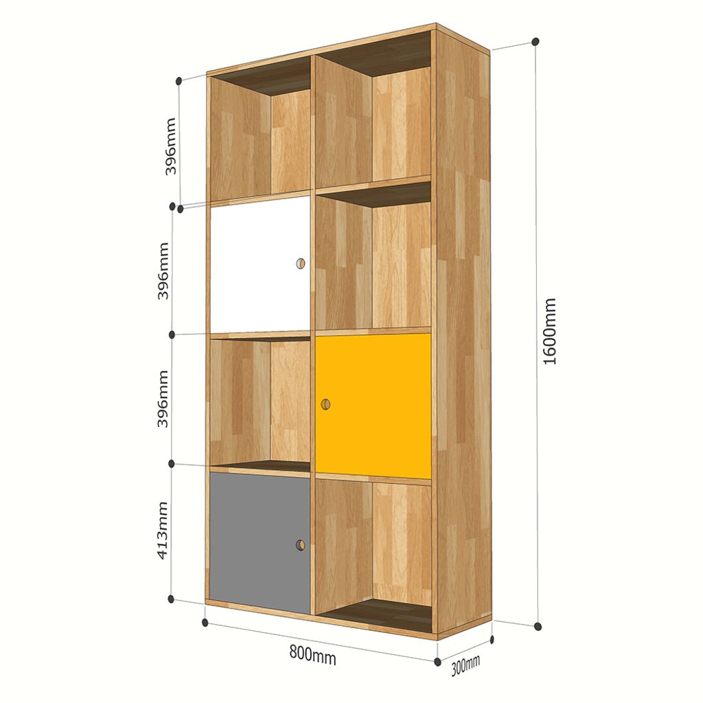 KS68108-tu-ke-sach-4-tang-go-cao-su-kichthuoc-1