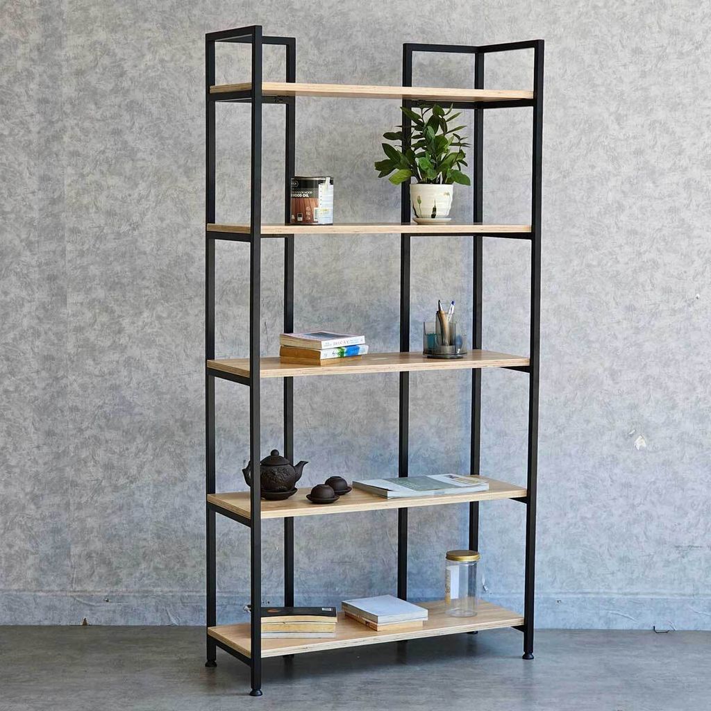 ke-sach-khung-sat-5-tang-80x32x160cm-go-plywood-2