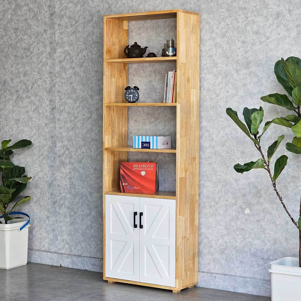 ke-sach-trang-tri-co-ngan-tu-go-cao-su-7