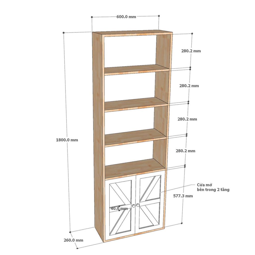 ke-sach-trang-tri-co-ngan-tu-go-cao-su-11