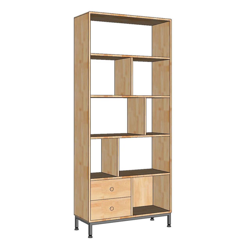 ke-sach-trang-tri-co-ngan-tu-1