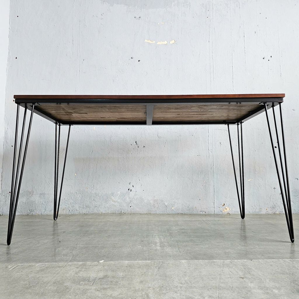 ban-an-chu-nhat-140x70cm-go-cao-su-chan-hairpin-9