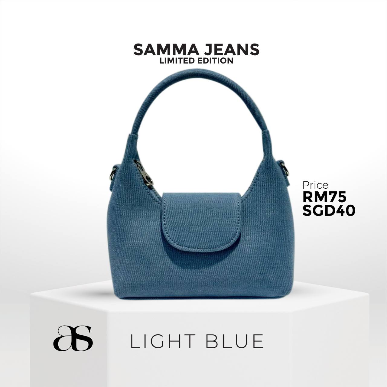 PRE ORDER BAG SAMMA DENIM | NURULMALL.COM