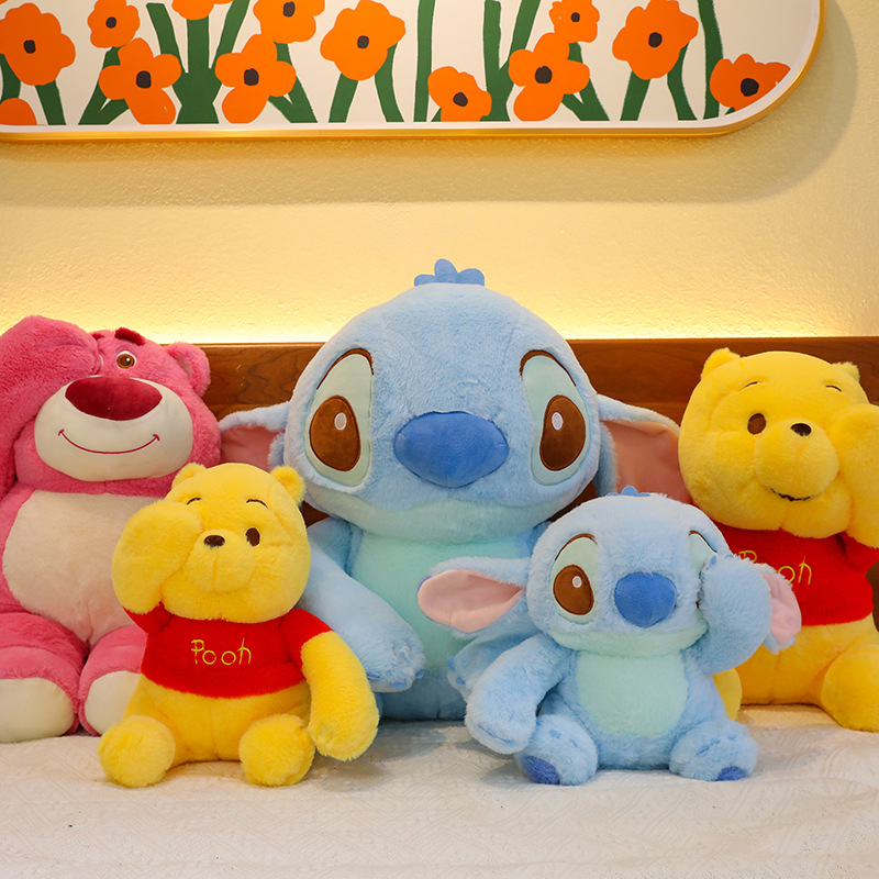 Winnie-the-Pooh, Stitch, Lotso