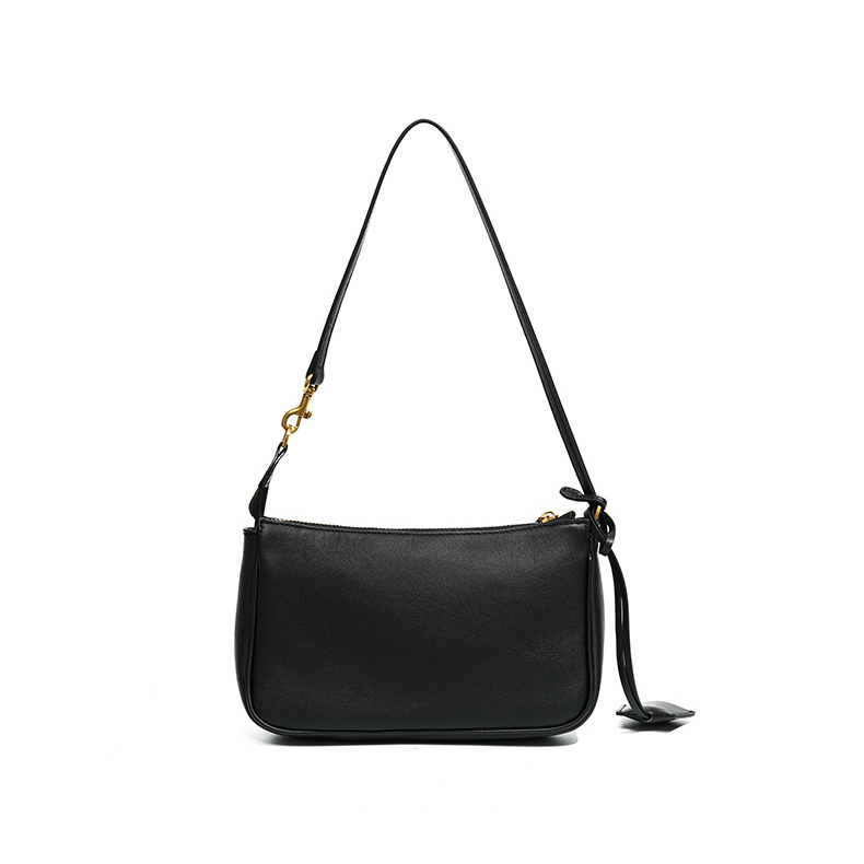 Rodeo Leather Baguette Bag – Back View