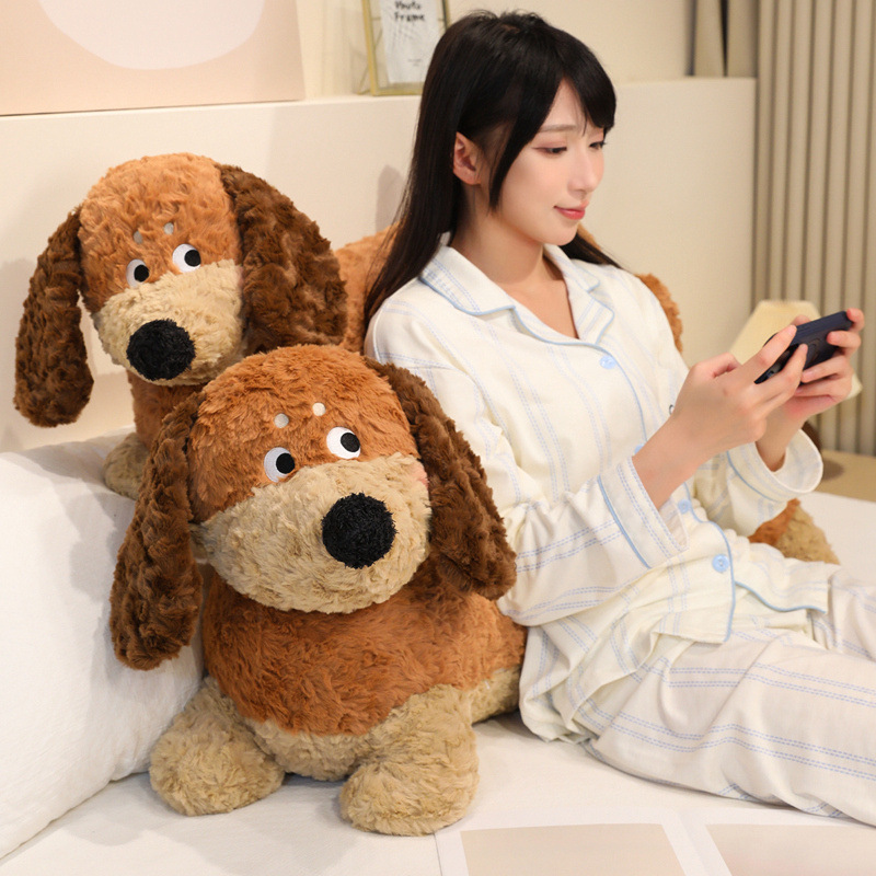 Dachshund Plush Pillows creating a cozy lounging space, featuring soft plush fabric, fluffy PP cotton filling, and a comforting design for relaxing at home