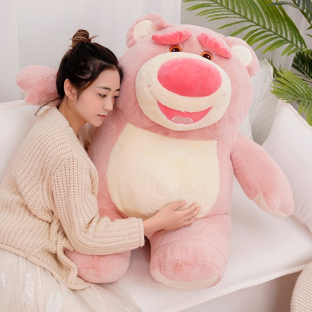 Pink Strawberry Bear