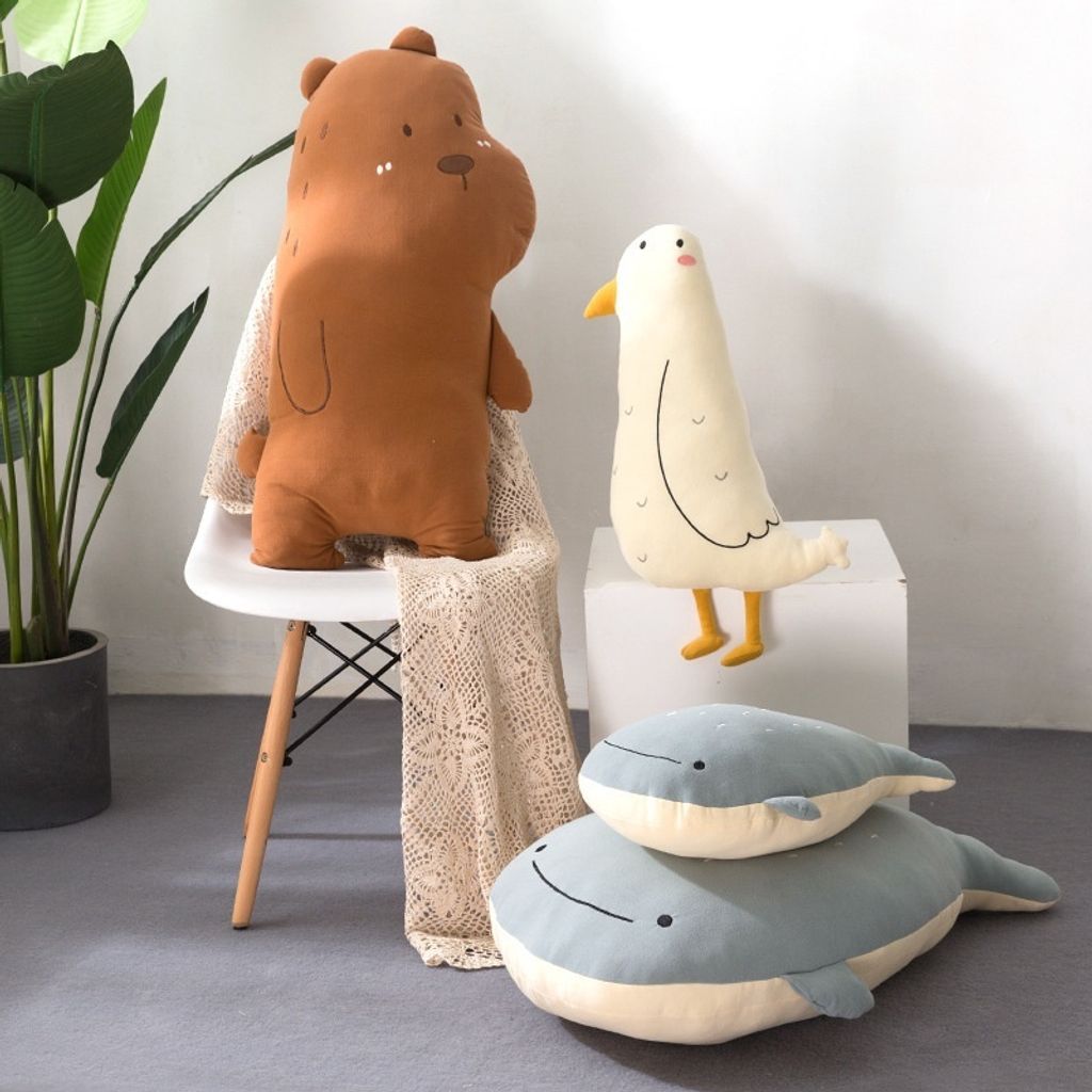 Whale, Bear, Sea Bird